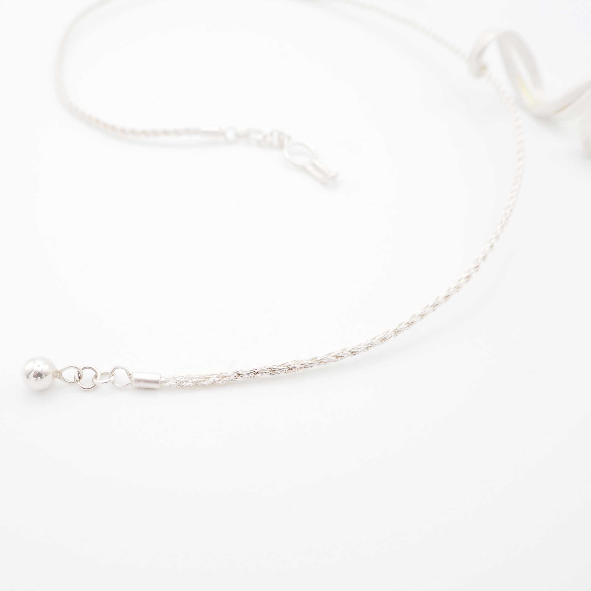 Sterling Silver Moonlight Pendant with 24ct Gold